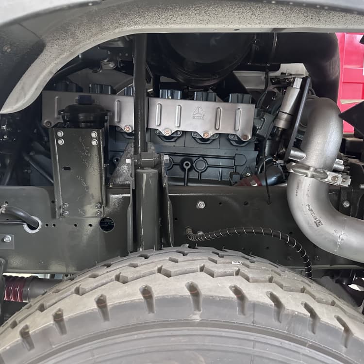 rebuilt howo dump truck