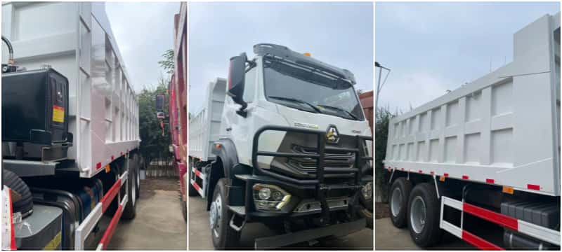 reman howo nx 371 dump truck (2)