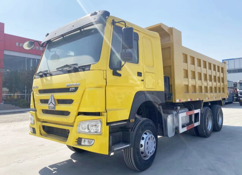 remanufactured heavy trucks - remanufactured howo tipper truck 371 (1)
