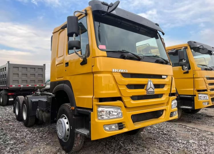 remanufactured tractor head howo 375 6×4 truck