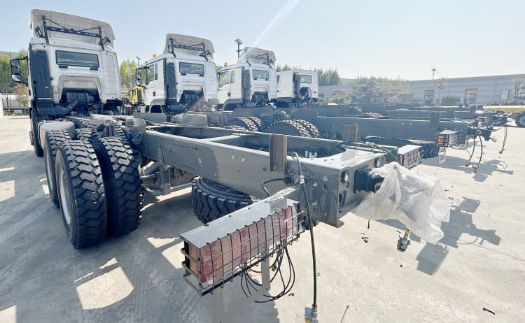 remanufactured howo chassis truck tx 400