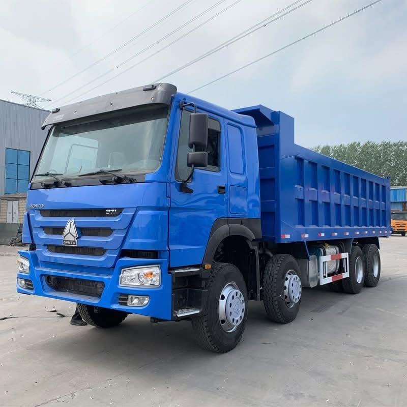 Remanufactured Sinotruk Howo 8x4 Dump Truck 371 1 remanufactured howo tipper truck 12 wheel